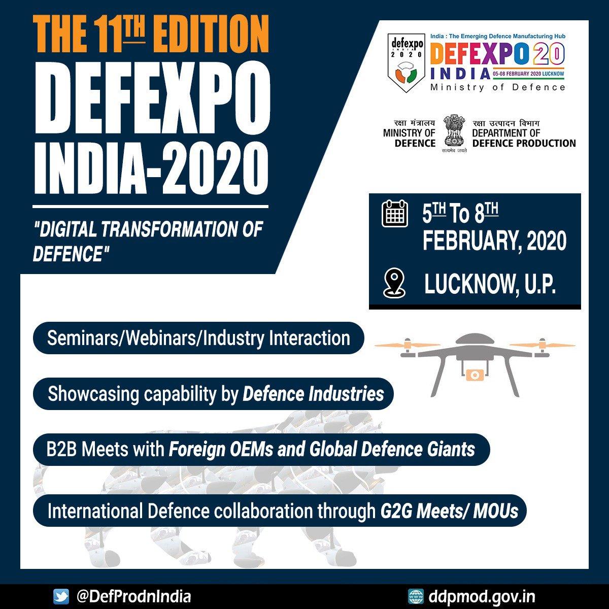 DEFEXPO  INDIA� 2020